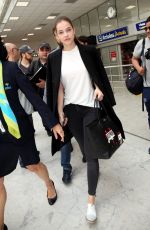 BARBARA PALVIN at Airport in Cannes 05/16/2016