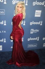 BEBE REXHA at 27th Annual Glaad Media Awards 05/14/2016
