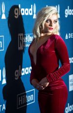 BEBE REXHA at 27th Annual Glaad Media Awards 05/14/2016