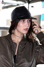 BELLA HADID at Charles De Gaulle Airport in Paris 05/28/2016