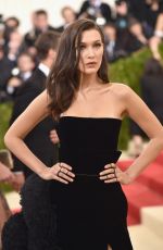 BELLA HADID at Costume Institute Gala 2016 in New York 05/02/2016