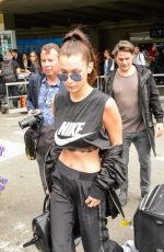 BELLA HADID at Nice Airport 05/09/2016