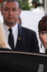 BELLA HADID Leaves Her Hotel in Cannes 05/18/2016