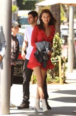 BELLA HADID Out for Lunch in Beverly Hills 05/22/2016
