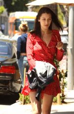 BELLA HADID Out for Lunch in Beverly Hills 05/22/2016