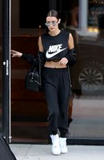 BELLA HADID Out in New York 05/08/2016