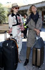 BELLA HEATHCOTE at Nice Airport 05/19/2016
