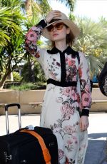 BELLA HEATHCOTE at Nice Airport 05/19/2016