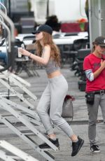 BELLA THORNE Arrives at 