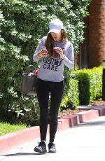 BELLA THORNE in Tights Out in Studio City 05/02/2016