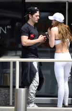 BELLA THORNE Leaves a Gym in Los Angeles 05/15/2016