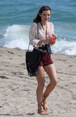 BELLA THORNE on the Set of 