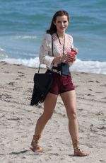 BELLA THORNE on the Set of 