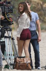 BELLA THORNE on the Set of 