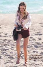 BELLA THORNE on the Set of 