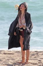 BELLA THORNE on the Set of 