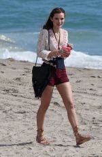 BELLA THORNE on the Set of 