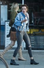 BELLA THORNE Out and About in Los Angeles 04/20/2016