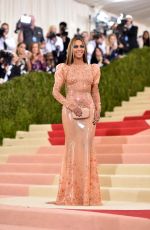 BEYONCE at Costume Institute Gala 2016 in New York 05/02/2016