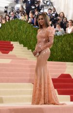 BEYONCE at Costume Institute Gala 2016 in New York 05/02/2016