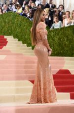 BEYONCE at Costume Institute Gala 2016 in New York 05/02/2016