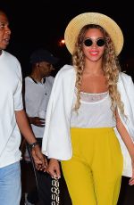 BEYONCE KNOWLES Night Out in New York 05/26/2016