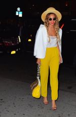 BEYONCE KNOWLES Night Out in New York 05/26/2016