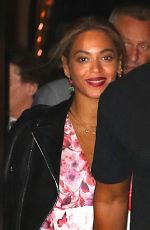 BEYONCE Leaves Del Posto Restaurant in New York 05/24/2016