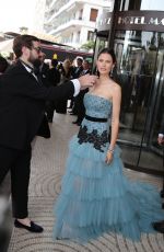 BIANCA BALTI Leaves Hotel Martinez in Cannes 05/11/2016