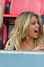 BIANCA GASCOIGNE at a Charity Football Match in Dagenham 05/11/2016