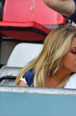 BIANCA GASCOIGNE at a Charity Football Match in Dagenham 05/11/2016