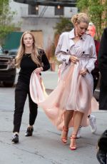 BLAKE LIVELY Leaves Her Hotel in New York 05/02/2016