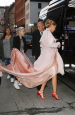 BLAKE LIVELY Leaves Her Hotel in New York 05/02/2016