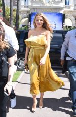 BLAKE LIVELY Out Heading to Nikki Beach in Canne s05/12/2016