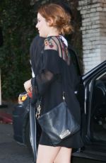 BRIDGIT MENDLER at Chateau Marmont in West Hollywood 04/29/2016