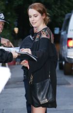BRIDGIT MENDLER at Chateau Marmont in West Hollywood 04/29/2016