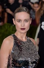 BRIE LARSON at Costume Institute Gala 2016 in New York 05/02/2016