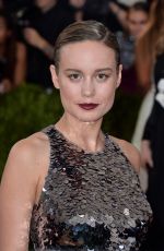 BRIE LARSON at Costume Institute Gala 2016 in New York 05/02/2016