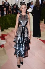 BRIE LARSON at Costume Institute Gala 2016 in New York 05/02/2016
