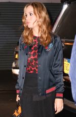 BRIE LARSON Night Out in New York 05/07/2016