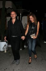 BROOKE BURKE at Nice Guy in West Hollywood 05/19/2016