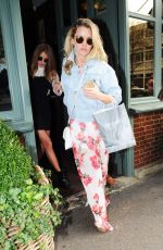 CAGGIE DUNLOP at Ivy Chelsea Gardens in London 05/01/2016