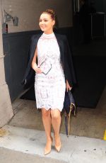 CAMILLA LUDDINGTON at AOL Studios in New York 05/09/2016