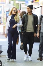 CANDICE SWANEPOEL Out and About in New York 05/18/2016