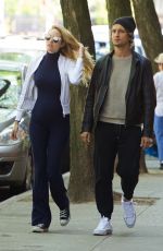 CANDICE SWANEPOEL Out and About in New York 05/18/2016