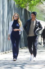 CANDICE SWANEPOEL Out and About in New York 05/18/2016