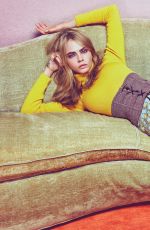 CARA DELEVINGNE for W Magazine by Mario Sorrenti, June 2016 Issue