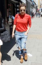 CAROLINE FLACK Out and About in London 05/16/2016