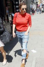 CAROLINE FLACK Out and About in London 05/16/2016