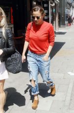 CAROLINE FLACK Out and About in London 05/16/2016